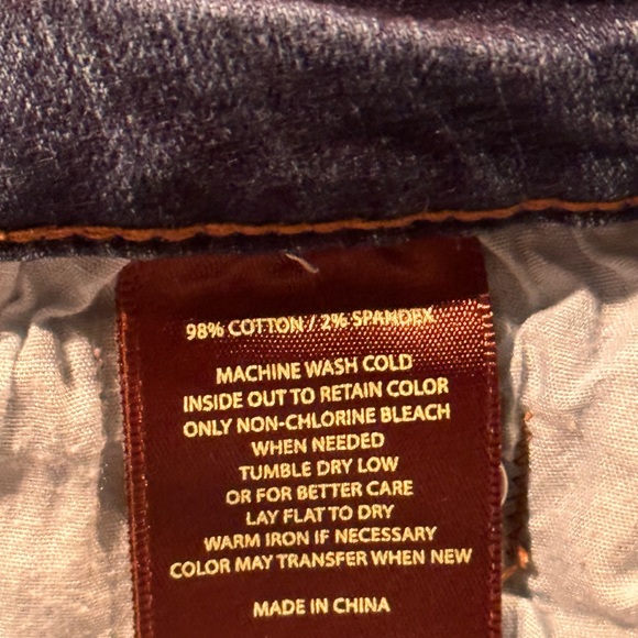 Kut From Kloth Catherine Boyfriend Distressed Cuffed Denim Jeans-Size 14 - Picture 7 of 7